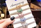 Dây buộc tóc Nơ nhí charm (100 chiếc)